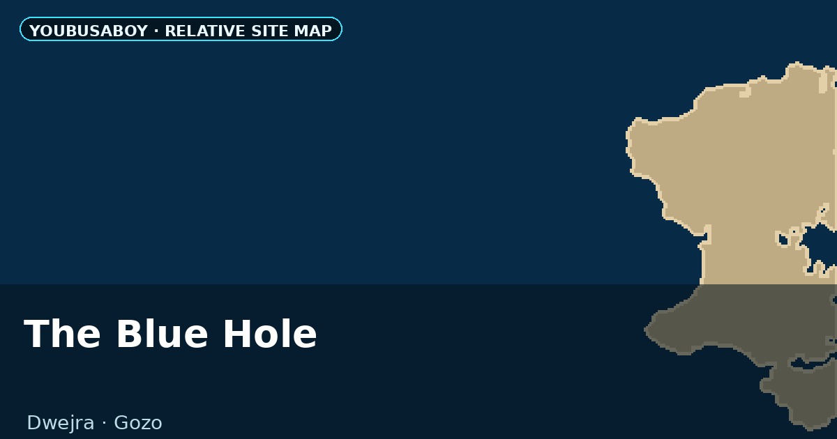 The Blue Hole — My Best Reef Dive Ever