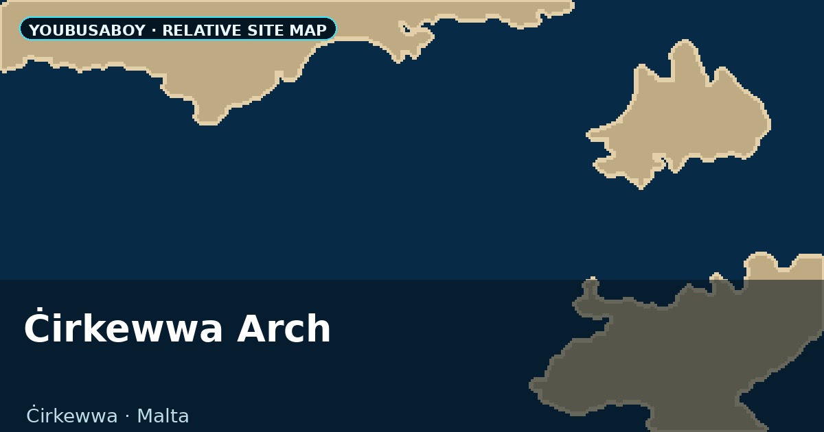 Ċirkewwa Arch — Sometimes You Do Not Need a Wreck